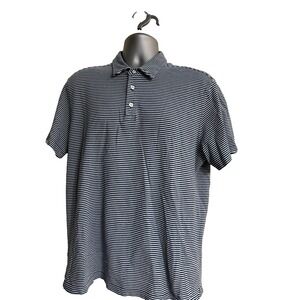 UNTUCKit Shirt Adult XLarge White Black Striped Polo Golf Outdoor Casual‎ Mens